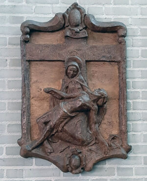 Houtsnede Pietta kruisweg