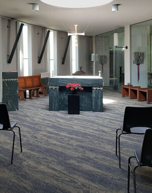 Interieur van de Lambertus kapel